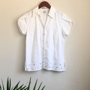 Ecologie Vintage linen button down shirt